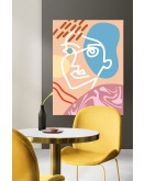Dekoratif Minimalist Desenler Kanvas Tablo 214 - 30 x 20