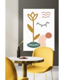 Dekoratif Minimalist Desenler Kanvas Tablo 225 - 30 x 20