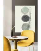 Dekoratif Minimalist Desenler Kanvas Tablo 231 - 30 x 20