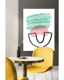 Dekoratif Minimalist Desenler Kanvas Tablo 233 - 30 x 20