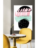 Dekoratif Minimalist Desenler Kanvas Tablo 234 - 30 x 20