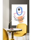 Dekoratif Minimalist Desenler Kanvas Tablo 236 - 30 x 20