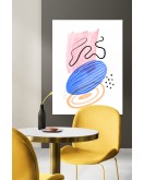 Dekoratif Minimalist Desenler Kanvas Tablo 237 - 30 x 20