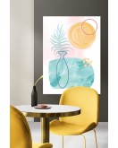 Dekoratif Minimalist Desenler Kanvas Tablo 251 - 30 x 20