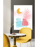 Dekoratif Minimalist Desenler Kanvas Tablo 252 - 30 x 20