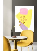 Dekoratif Minimalist Desenler Kanvas Tablo 255 - 30 x 20