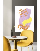 Dekoratif Minimalist Desenler Kanvas Tablo 256 - 30 x 20