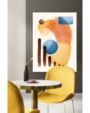 Dekoratif Minimalist Desenler Kanvas Tablo 261 - 30 x 20