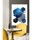 Dekoratif Minimalist Desenler Kanvas Tablo 295 - 30 x 20