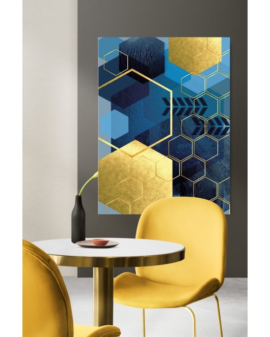 Dekoratif Minimalist Desenler Kanvas Tablo 297 - 30 x 20