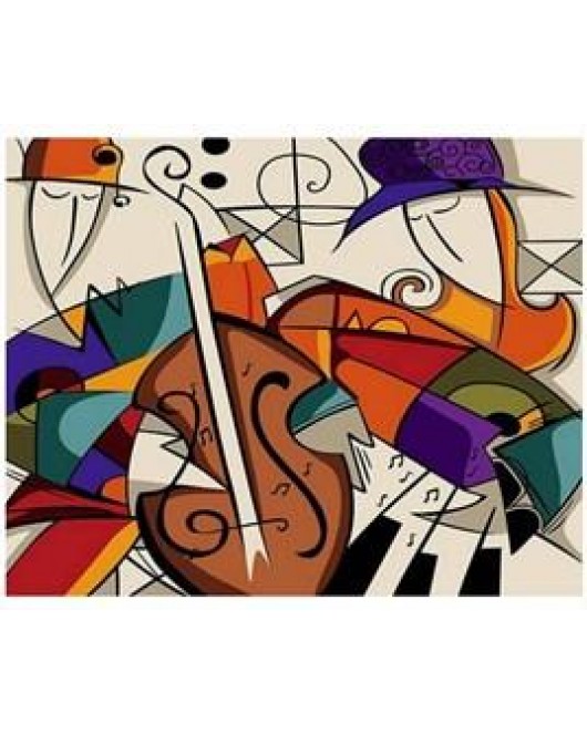 Picasso Müzik KASNAKLI SAYILARLA BOYAMA SETİ
