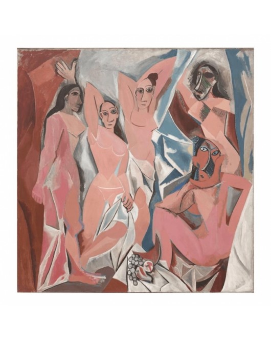 Picasso Avignonlu Kızlar KASNAKLI SAYILARLA BOYAMA SETİ