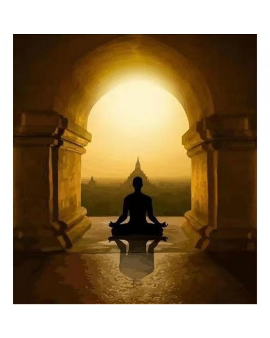 Meditasyon KASNAKLI SAYILARLA BOYAMA SETİ
