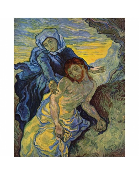 Van Gogh Pieta KASNAKLI SAYILARLA BOYAMA SETİ