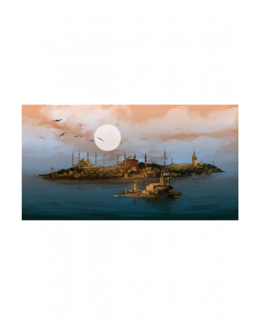 Bir İstanbul Masalı KASNAKLI SAYILARLA BOYAMA SETİ