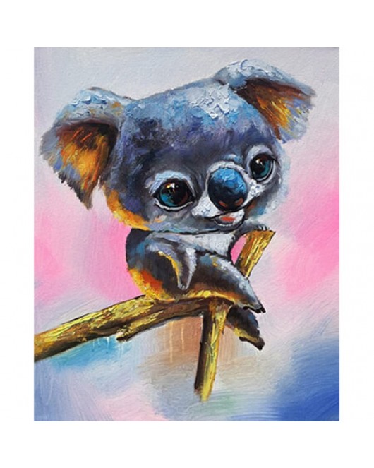 Koala Lili KASNAKLI SAYILARLA BOYAMA SETİ