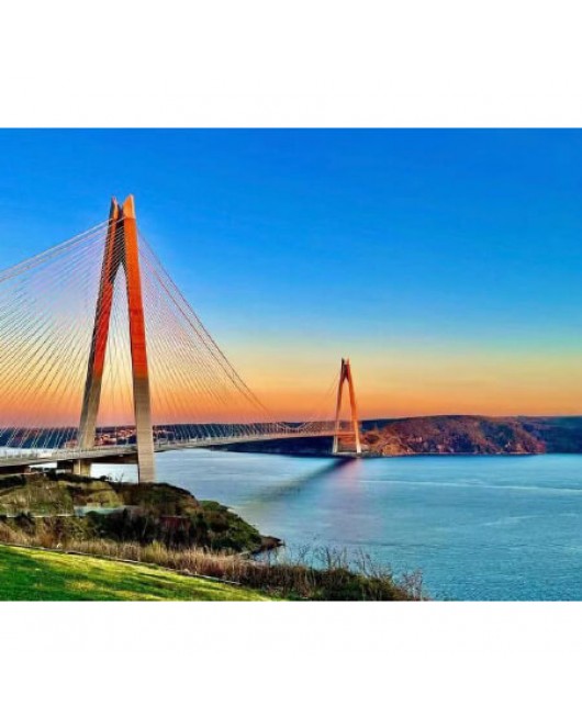 Köprü KASNAKLI SAYILARLA BOYAMA SETİ