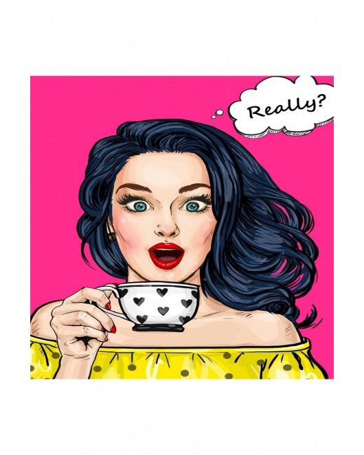 Popart Really KASNAKLI SAYILARLA BOYAMA SETİ