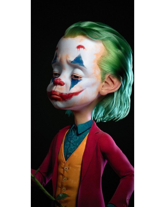 Küçük Joker KASNAKLI SAYILARLA BOYAMA SETİ
