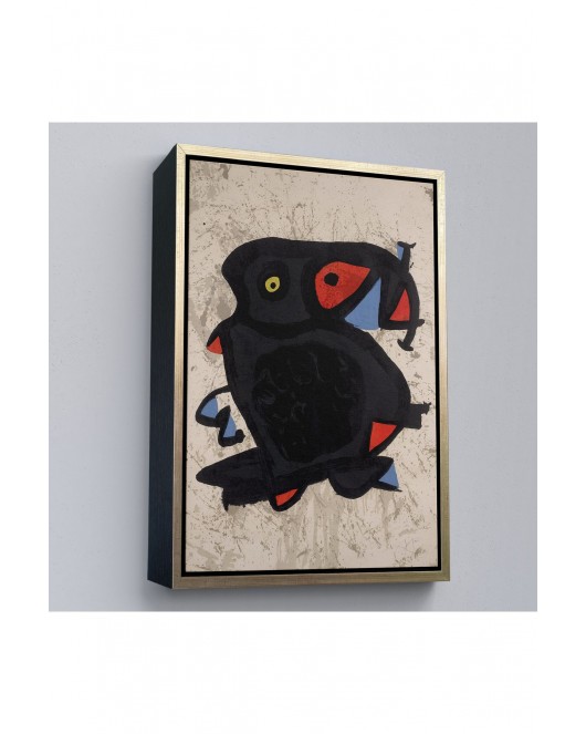 Çerçeveli Joan Miro - Grand Palais Tablosu-7312