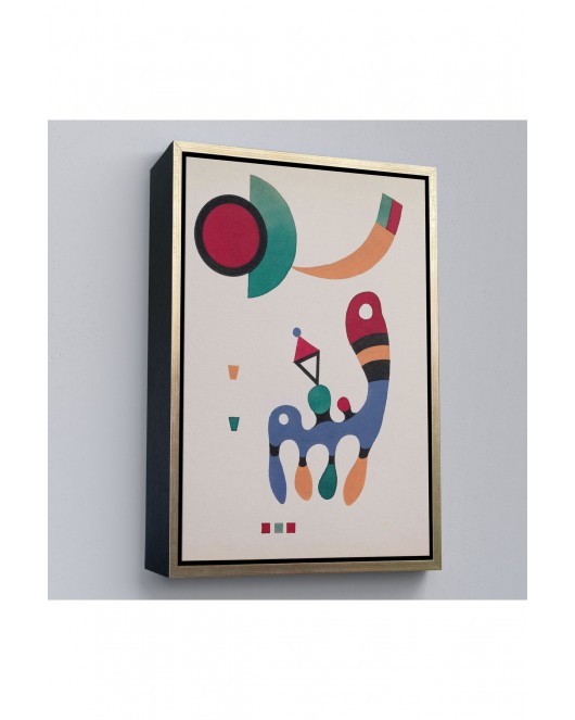 Vasiliy Kandinsky - 11 Resim Ve 7 Şiir Soyut Tablosu-7485