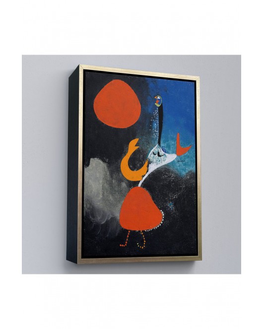 Çerçeveli Pablo Picasso - Güneşin Önünde Kadın Tablosu-7298