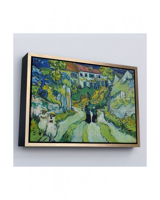 Çerçeveli Vincent Van Gogh - La Siesta Tablosu-7187
