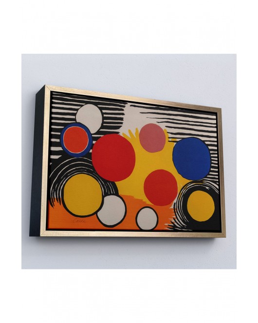 Çerçeveli Alexander Calder - Kuş Yuvası Tablosu Bird'S Nest-7056