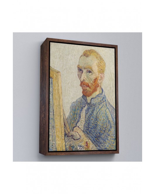Çerçeveli Vincent Van Gogh - Otoportre Tablo-7457