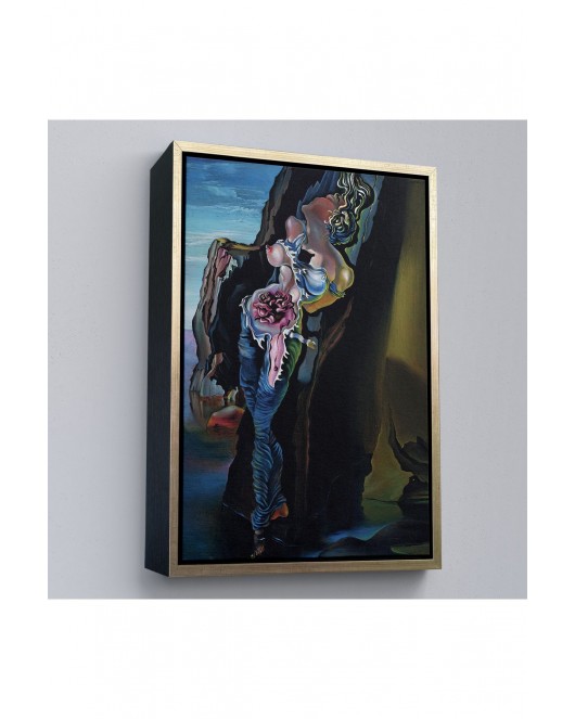 Çerçeveli Salvador Dali - Gradiva Tablo-7395