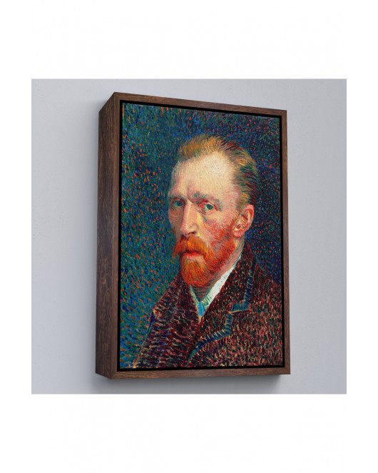 Çerçeveli Vincent Van Gogh - Otoportre Tablo-7453