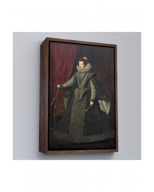 Çerçeveli Bourbonlu Isabella Kral Philip Iv'Ün İlk Kraliçesi Tablo-7334
