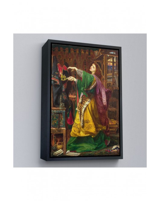 Çerçeveli Frederick Sandys'İn 1864 Tarihli Bir Cadı Tablosu-7304