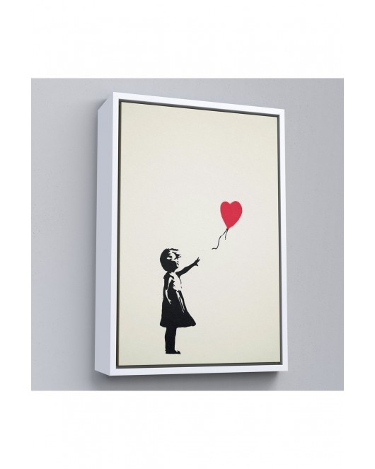 Çerçeveli Banksy - Balonlu Kız Tablo - Girl With Balloon-7310