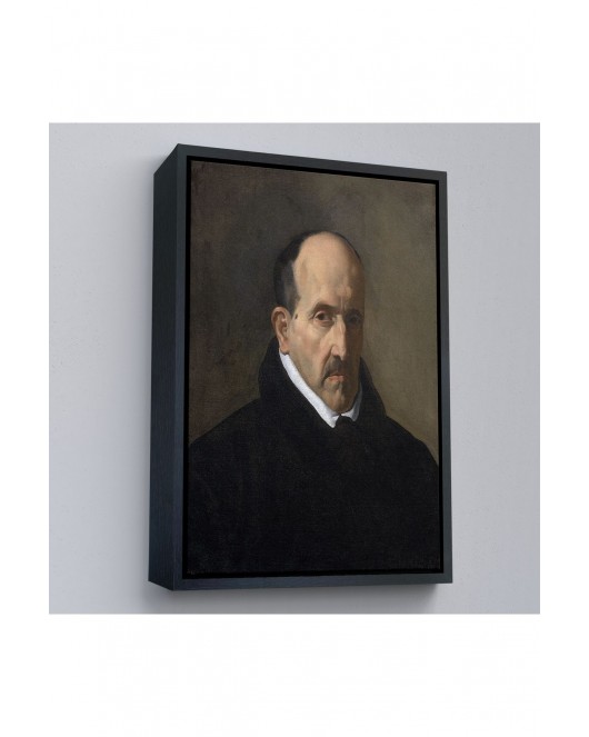 Çerçeveli Velázquez - Şair Luis De Góngora Tablosu-7357