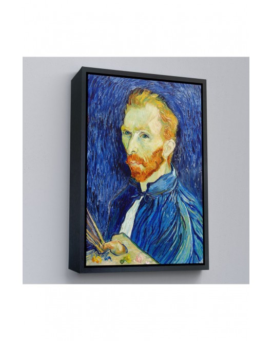 Çerçeveli Vincent Van Gogh - Otoportre Tablo-7456