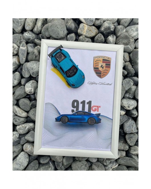 Porsche 911 Model Araçlı Tablo