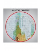 Modern Soyut Tarz Çiçekler Yağlıboya Görünüm Dekoratif Kanvas Duvar Tablosu-3709