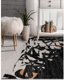 Vintage Desenli Halı, Pamuk Dokuma Pamuklu Taban Dekoratif Halı Kilim 64