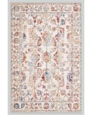 Vintage Desenli Halı, Pamuk Dokuma Pamuklu Taban Dekoratif Halı Kilim 88