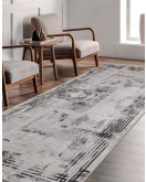 Vintage Desenli Halı, Pamuk Dokuma Pamuklu Taban Dekoratif Halı Kilim 57