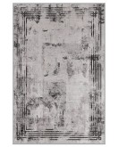 Vintage Desenli Halı, Pamuk Dokuma Pamuklu Taban Dekoratif Halı Kilim 57
