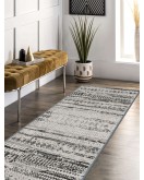 Vintage Desenli Halı, Pamuk Dokuma Pamuklu Taban Dekoratif Halı Kilim 75