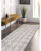 Vintage Desenli Halı, Pamuk Dokuma Pamuklu Taban Dekoratif Halı Kilim 78