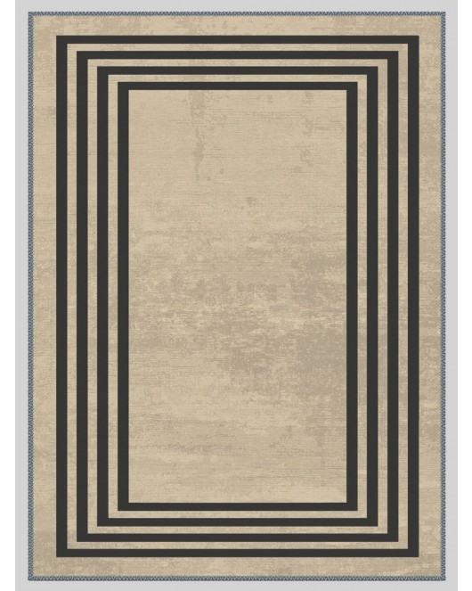 Vintage Desenli Halı, Pamuk Dokuma Pamuklu Taban Dekoratif Halı Kilim 7