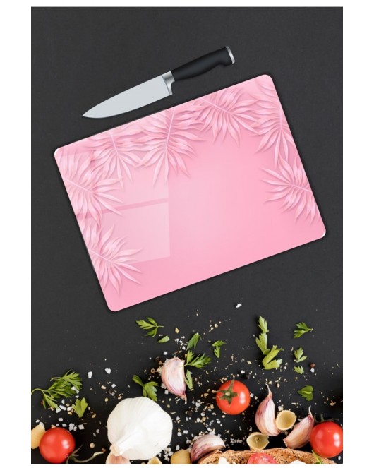 Tozpembe Cam Kesme Tahtası 25 x 35 cm