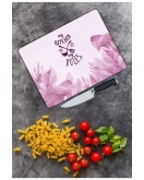My Kitchen My Rules Cam Kesme Tahtası 25 x 35 cm