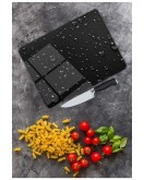 Su Damlacıkları Cam Kesme Tahtası 25 x 35 cm