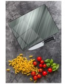 Gri Cam Kesme Tahtası 25 x 35 cm