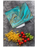 Renkli Tuval | Cam Kesme Tahtası | 25 x 35 cm